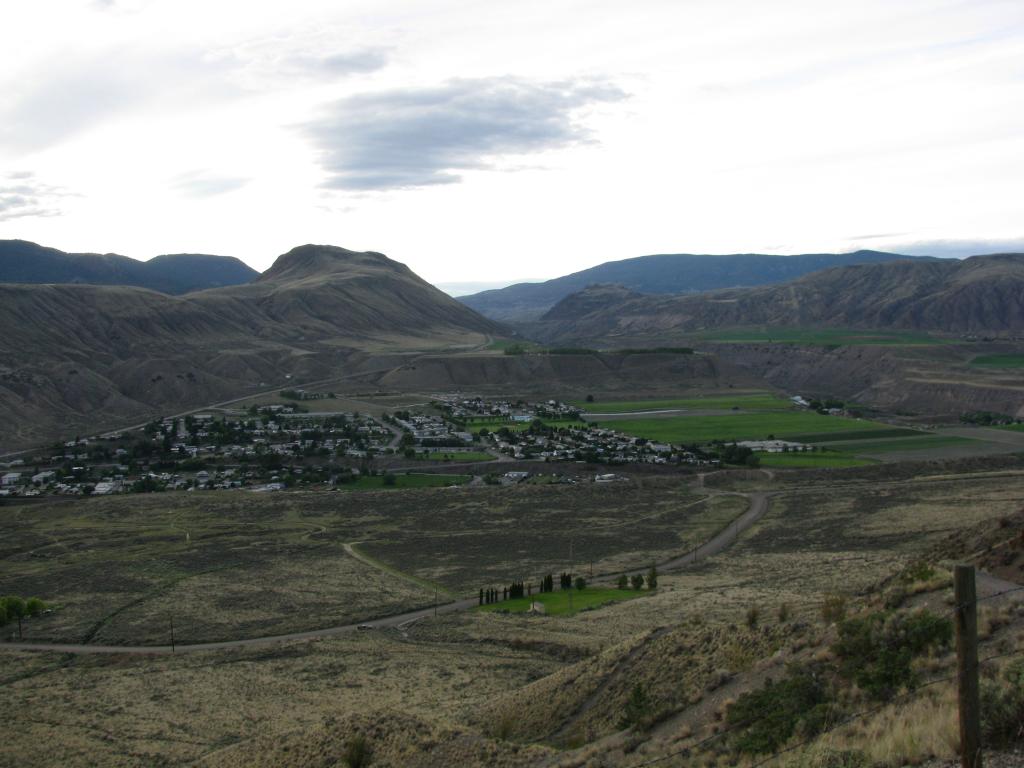 view of Ashcroft from the top