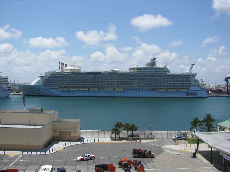 Allure of the Seas - world's biggest cruise ship
