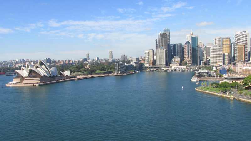 view of Sydney Harbour